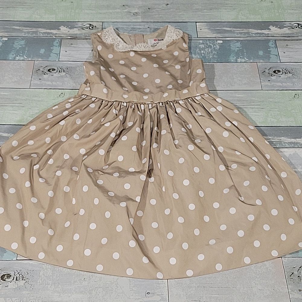 Neiman Marcus Jason Wu Polka-dot Dress sz 5T